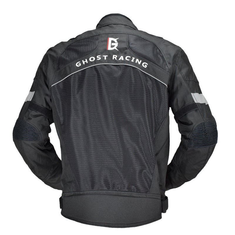 GHOST RACING Men's Motorcycle Racing Jacket Breathable Mesh - Image 3