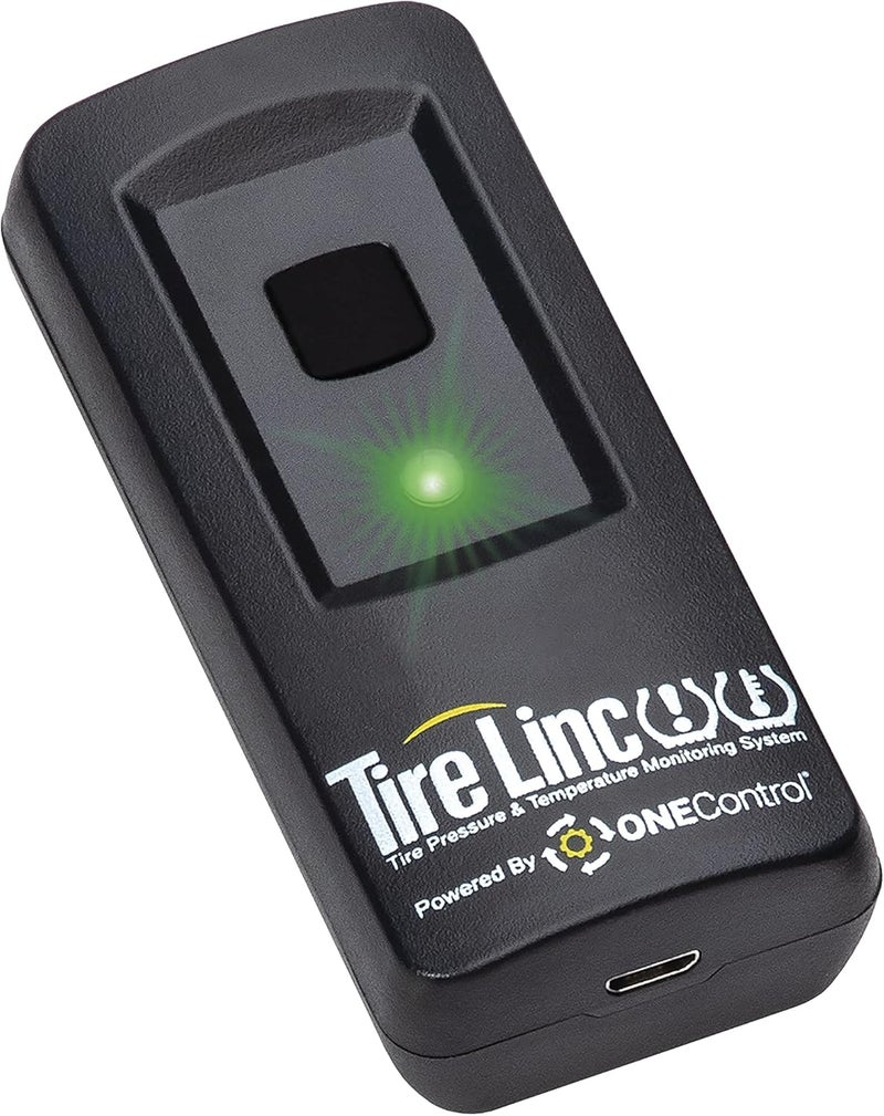 Lippert Components Lippert Tire LINC Tire Pressure and Temperature Monitoring System Alert Indicator for RVs and Tow Vehicles, Compatible with OneControl, No App Required, Always-on Notifications - 26240 - Image 2