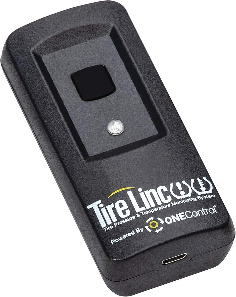 Lippert Components Lippert Tire LINC Tire Pressure and Temperature Monitoring System Alert Indicator for RVs and Tow Vehicles, Compatible with OneControl, No App Required, Always-on Notifications - 26240 - Image 1
