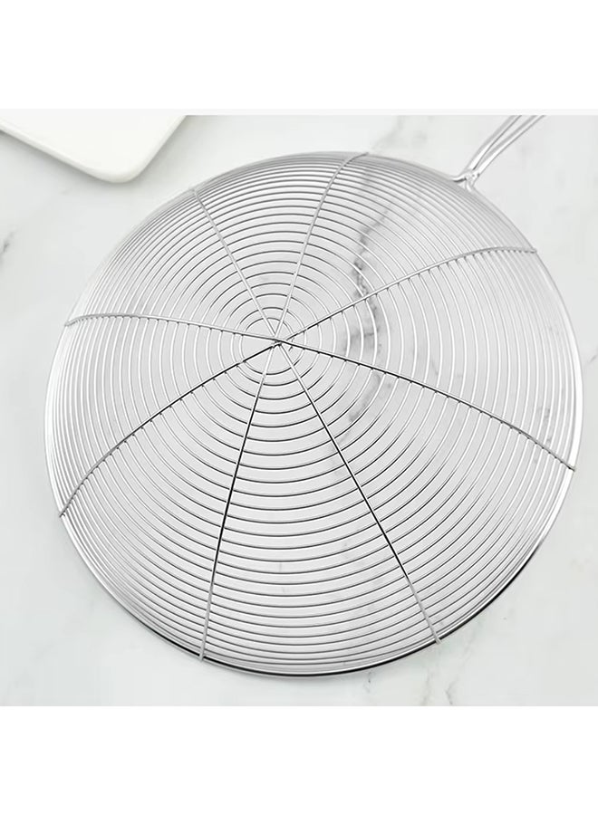 Feelings Spider Skimmer 22cm| Stainless Steel Strainer for Deep Frying, Cooking & Skimming | Durable Fine Mesh, Non-Slip Handle | Kitchen Essential (22CM) - Image 3