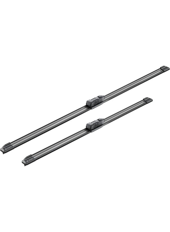 Bosch Wiper Blade Aerotwin A621S, Length: 650mm/500mm − Set of Front Wiper Blades - Only for Left-Hand Drive (EU) - Image 2