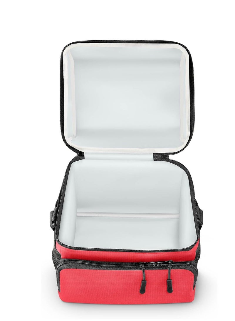 تانك شنطة حرارية معزولة تانك لون أحمر 6 لتر - Image 2