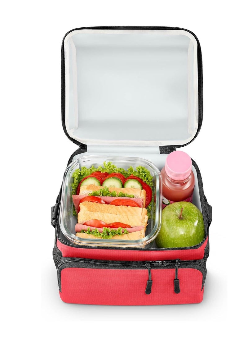 تانك شنطة حرارية معزولة تانك لون أحمر 6 لتر - Image 4