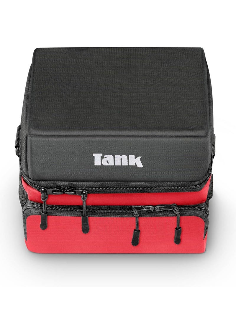 تانك شنطة حرارية معزولة تانك لون أحمر 6 لتر - Image 5