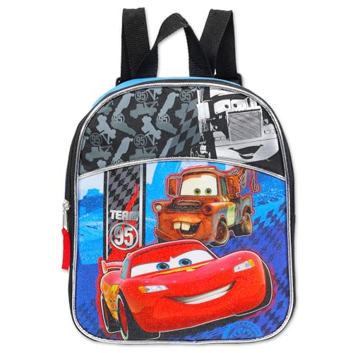 Disney Cars Backpack for Toddlers ~ Deluxe 11" Mini Cars Preschool Backpack - Image 3