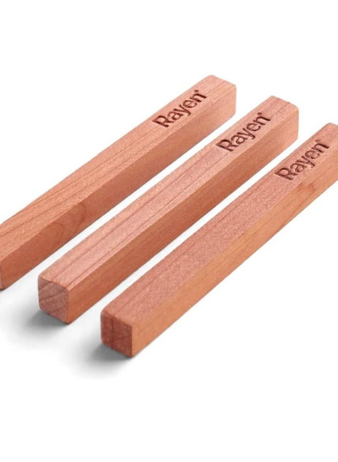 Rayen Cedar Wood Blocks – 20 Pieces – 100% Natural – Anti-Moth – Spanish Brand - Image 2