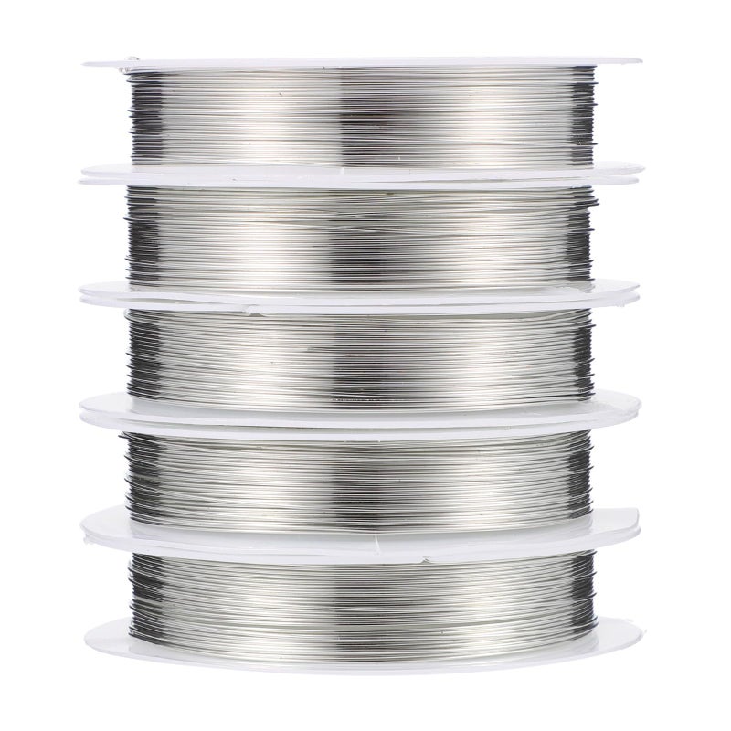 5mm Copper Wire 7 Meters 5 Rolls for Jewelry Making Bonsai Training Crafting Supplies - Image 2