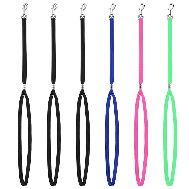 TRKETK 6 Pièces Boucles de Toilettage d'Animal Familier, Laisse deToilettage Réglable en Nylon Corde de Sécurité pour Animal de Compagnie Corde Chien Chat Professionnel pour Domestique, Baignoire - Image 1