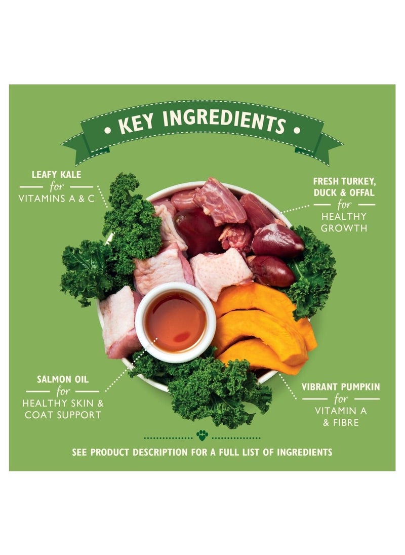 Lily's Kitchen Puppy Recipe Wet Food with Turkey, Duck and Kale (8+ Weeks) 400g  - Image 2