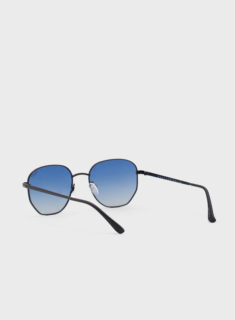 Quay Big Time Oval Sunglasses