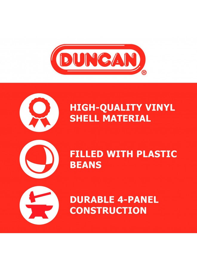 Duncan Juggling Balls - [Pack of 3] Multicolor, Vinyl Shells, Circus Balls with 4 Panel Design, Plastic Beans - Image 3