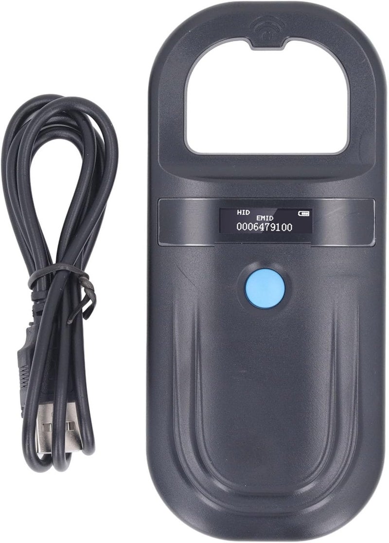 GOWENIC Handheld Animal ID Reader, 134.2KHz ISO11784 85 FDX B EMID Pet Chip Scanner, USB Charging Built in Buzzer for Pet Tag Identification - Image 5