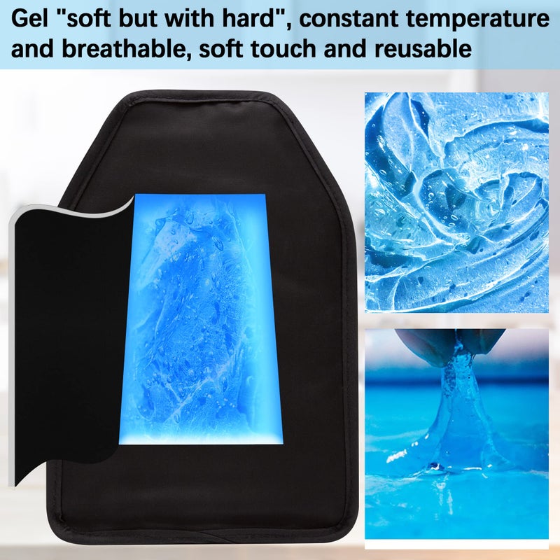 Thimmamma Wine Cooler Sleeve, Wine Bottle Gel Cooler Sleeve Freezer Chiller, Long Lasting Keep Wine Cool and Chill Sleeve for Prosecco Champagne Beer Wine Bottles - Image 2