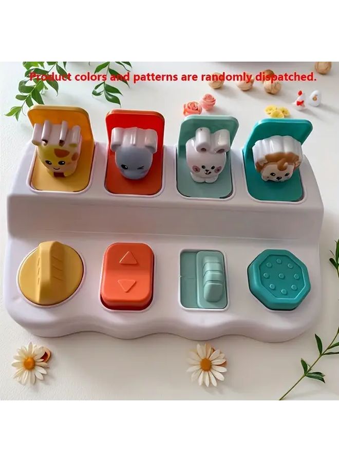 Cute Pet Hide And Seek Box For 1 3 Years Old Kids Cognitive Toy For Finger Dexterity - Image 1