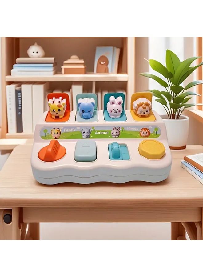 Cute Pet Hide And Seek Box For 1 3 Years Old Kids Cognitive Toy For Finger Dexterity - Image 2