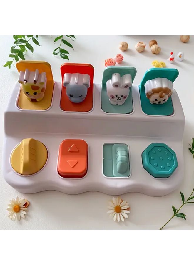 Cute Pet Hide And Seek Box For 1 3 Years Old Kids Cognitive Toy For Finger Dexterity - Image 5