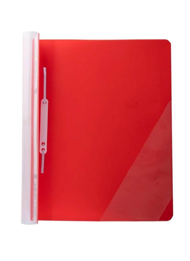 12-Piece Clear File Folder A4 Red - pzsku/Z1AA54D5D2F480C9DB3E8Z/45/_/1737275931/fac7a311-503a-40b8-b2d6-7ff78e137a6f