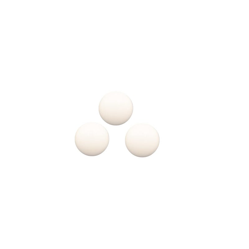 cheekyglo PTFE Ball White Polyethersulfone Ground Finish for Diaphragm Pneumatic Pump22mm 3pcs - Image 3