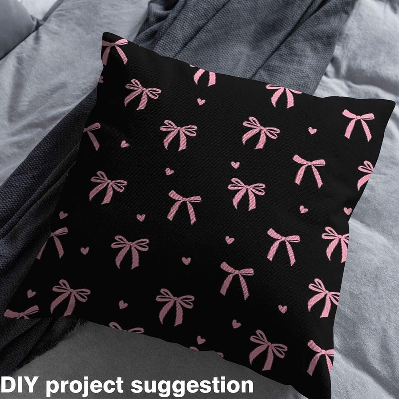 All condition resistant crafted quality jejeloiu Cute Bowknot Fabric by The Yard Pink Black Bows Upholstery Fabric Girls Bow Soft Flannel Indoor Decor for DIY Sewing Craft Projects Dreamy Princess Style 2 Yards Season change compatible build Reliable daily use design Room to room portable Experience optimized build Varied global sizing picks Changing environment compatible Assorted natural tone picks Regional distribution available Classic modern blend design Local available supply Flat working surface Rack sorted local inventory Different assemble options Multiple design variants Advanced minimal build User friendly optimized build Cross-location transit friendly build Light & heavy use compatible General standard crafted Scratch resistant Comfort grip Lightweight No overseas transit wait Anti topple design - Image 4