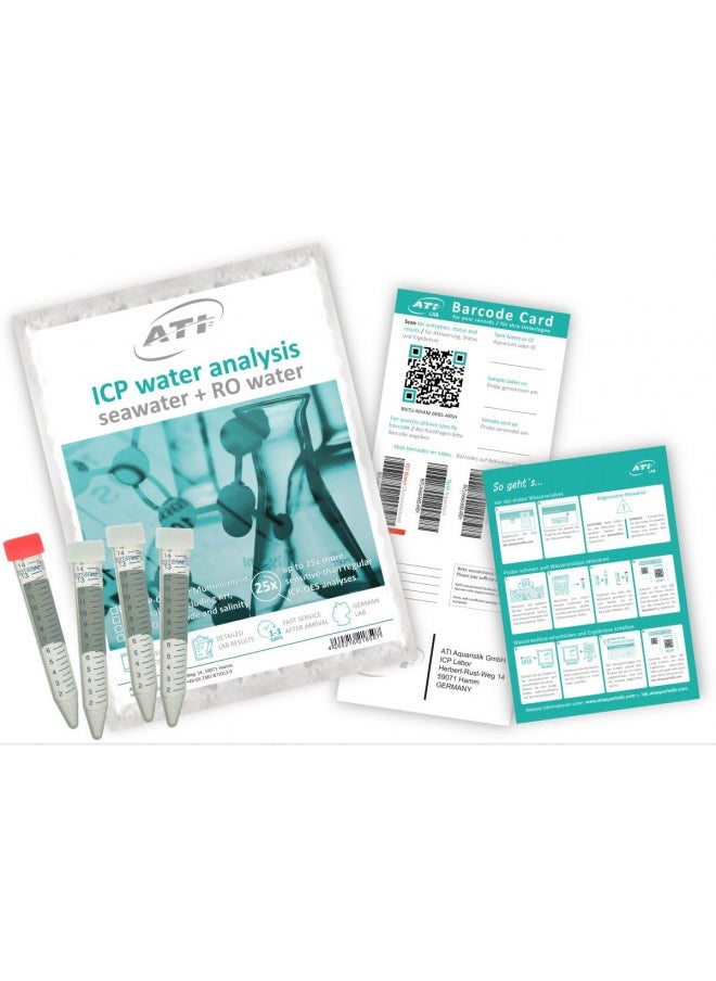 ati ATI ICP-OES Complete Saltwater Water Test Kit 
