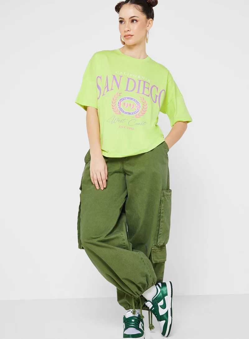 Ginger Wide Fit Graphic T-Shirt