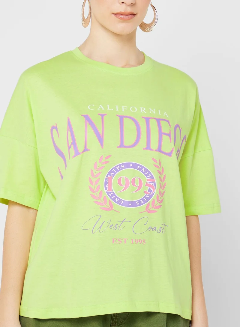 Ginger Wide Fit Graphic T-Shirt