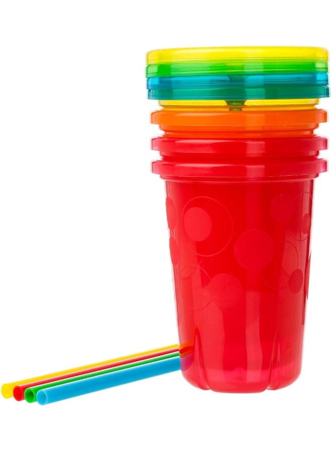 The First Years Take & Toss Party Pack, Rainbow, 30-Pieces - Image 2