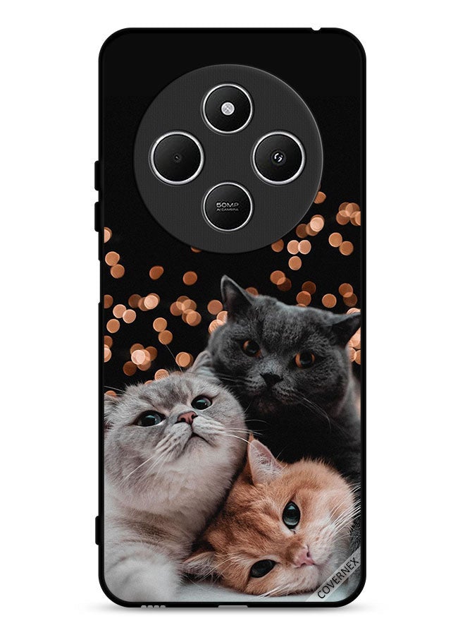 Covernex Xiaomi Redmi 14C 4G Protective Case Cover Kittens  - Image 1