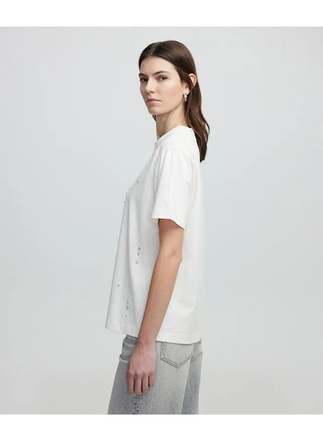 Ipekyol Embroidered T-Shirt