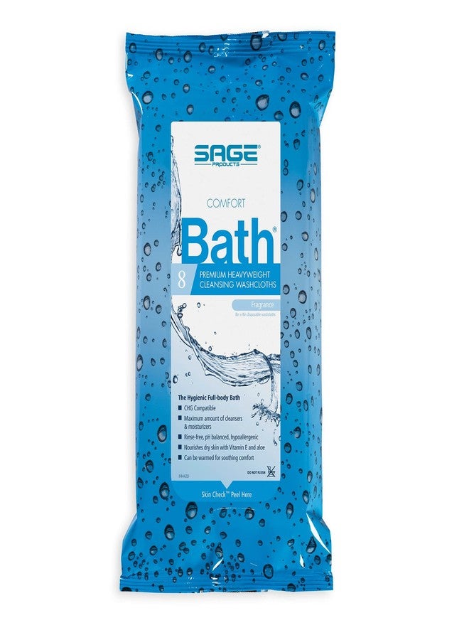 Sage Comfort Bath Cleansing Washcloths 8-Count - Image 5