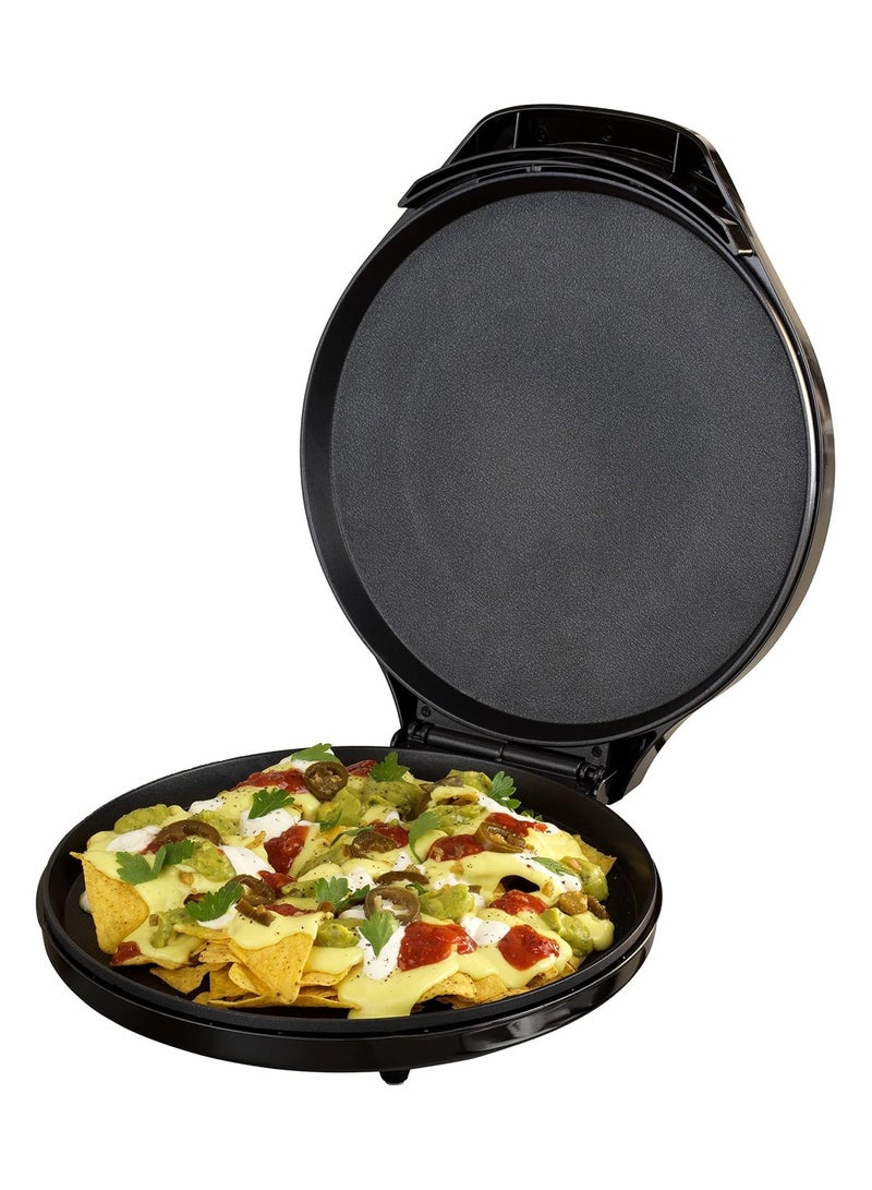 Discover Versatile Cooking with the Pizza Maker & Multifunction Electric Pan – Perfect for Pizzas, Crepes, Grilling & More - Image 1