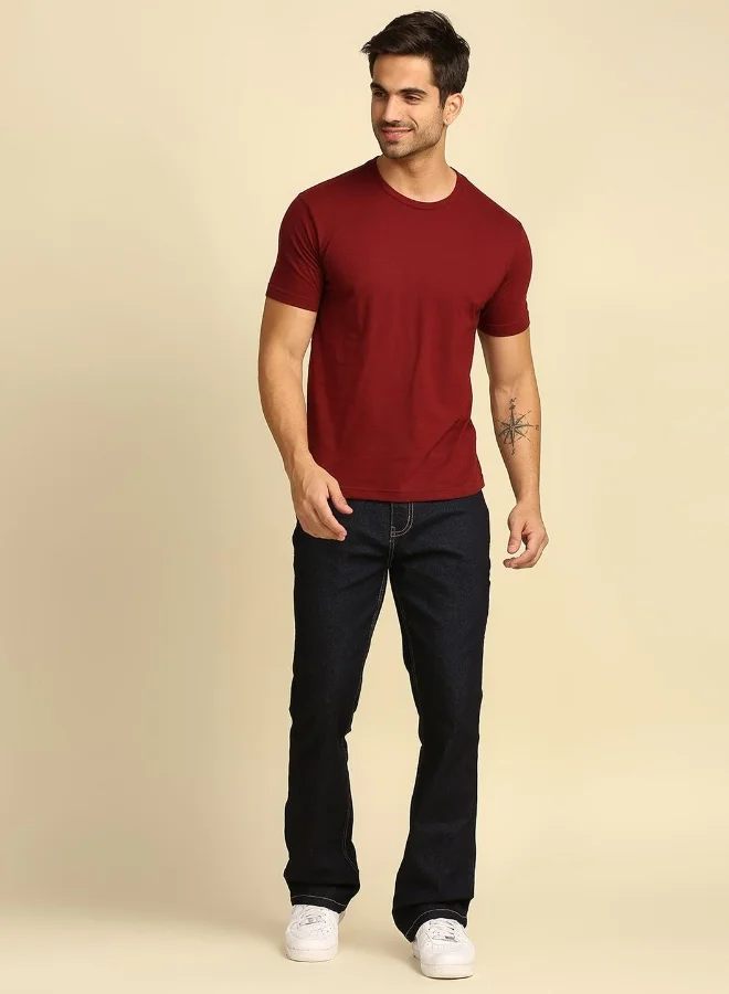 هاي ستار جينز رجالي أزرق بقصة بوت كت