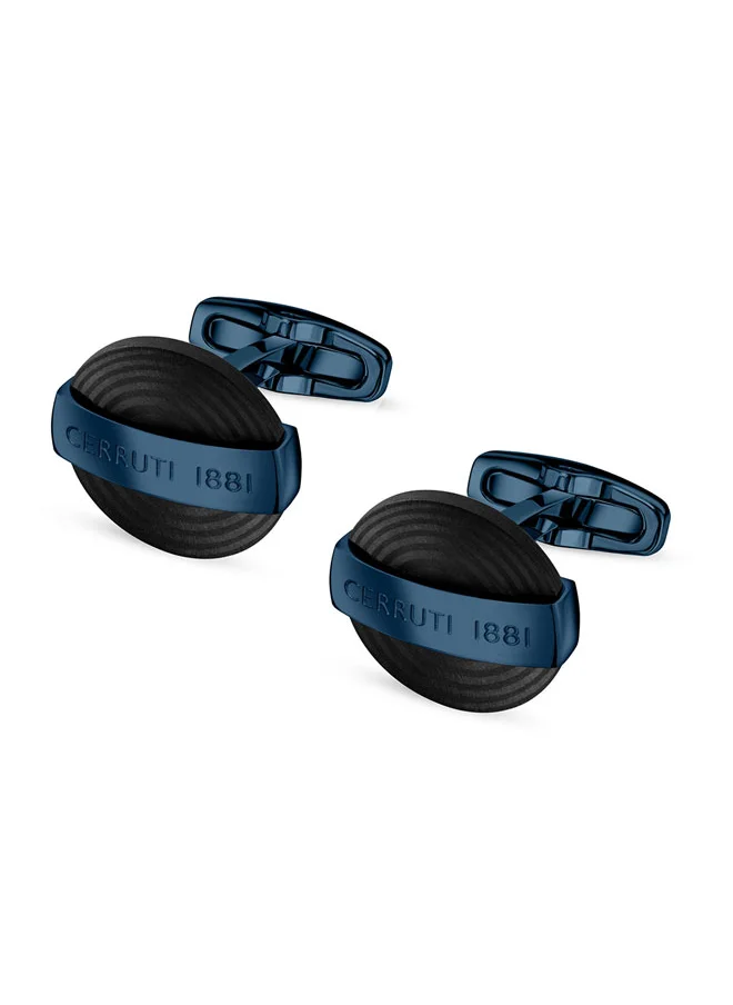 شيروتي 1881 Gents Cufflink Blue â€“ Trendy and Elegant Men's Accessory