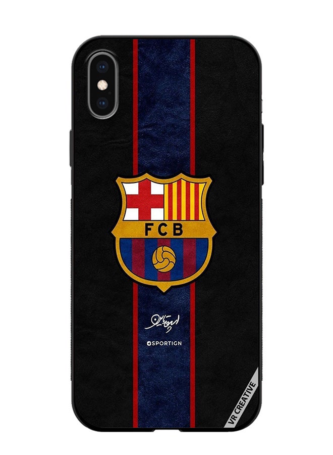 VR CREATIVE Protective Case Cover For Apple iPhone XS Max Fcb Design Multicolour - Image 1