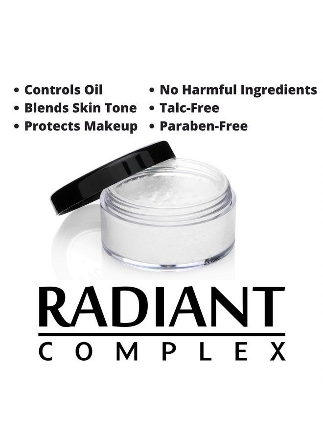 Radiant Complex Translucent Finishing Powder Applies over Primer and Makeup to Protect Your Palette, Control Oil and Preserve Your Contour or Preferred Professional Styling (1 - Pack)  - Image 1