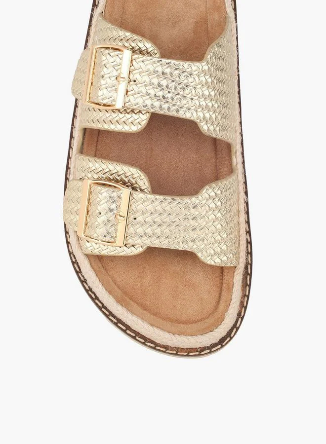 Peppermint  Women Buckle Detail Espadrilles for Women | Best Price UAE