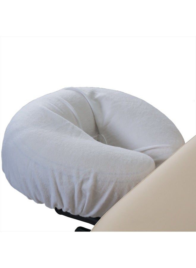 EARTHLITE DURA-LUXE Flannel Massage Table Sheet Set – Durable, Soft, Luxurious Comfort, Double-Napped Top Sheet, Fitted Sheet & Crescent Cover white  - Image 3