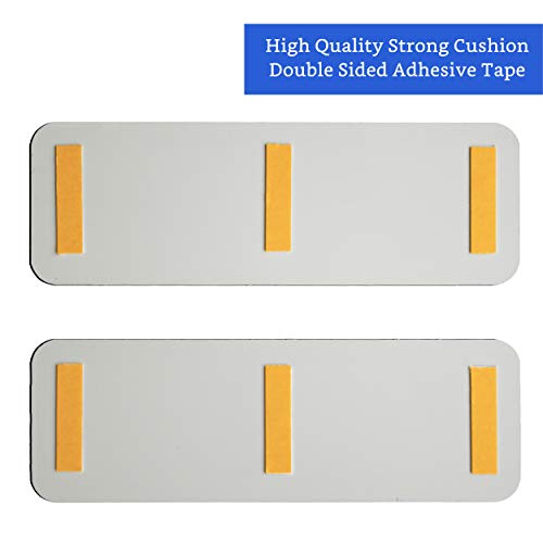 GLOBE ROCKET Men and Women Restroom Sign (Brushed Aluminum Set of 2) - Modern Bathroom Sign for Business - Restroom Signs for Business - Image 4