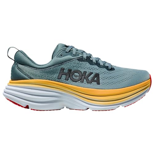 HOKA ONE ONE Hoka Bondi 8 Men's Running Shoes, Goblin Blue/Mountain Spring, US Size 11.5 - Image 1