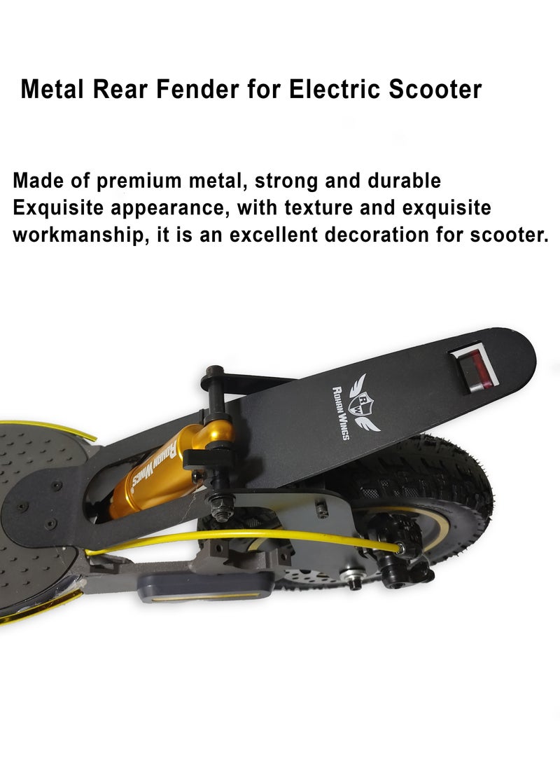 ROHAN WINGS - Folding Electric Skating Scooter with Dual Shock Absorber RGB Light Inflatable Tyres 25-45KM/H Speed Bluetooth App Control for Adults - Image 1