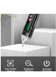 ماركة غير محددة قلم اختبار LED Lntelligent باللون الأسود  - Image 3