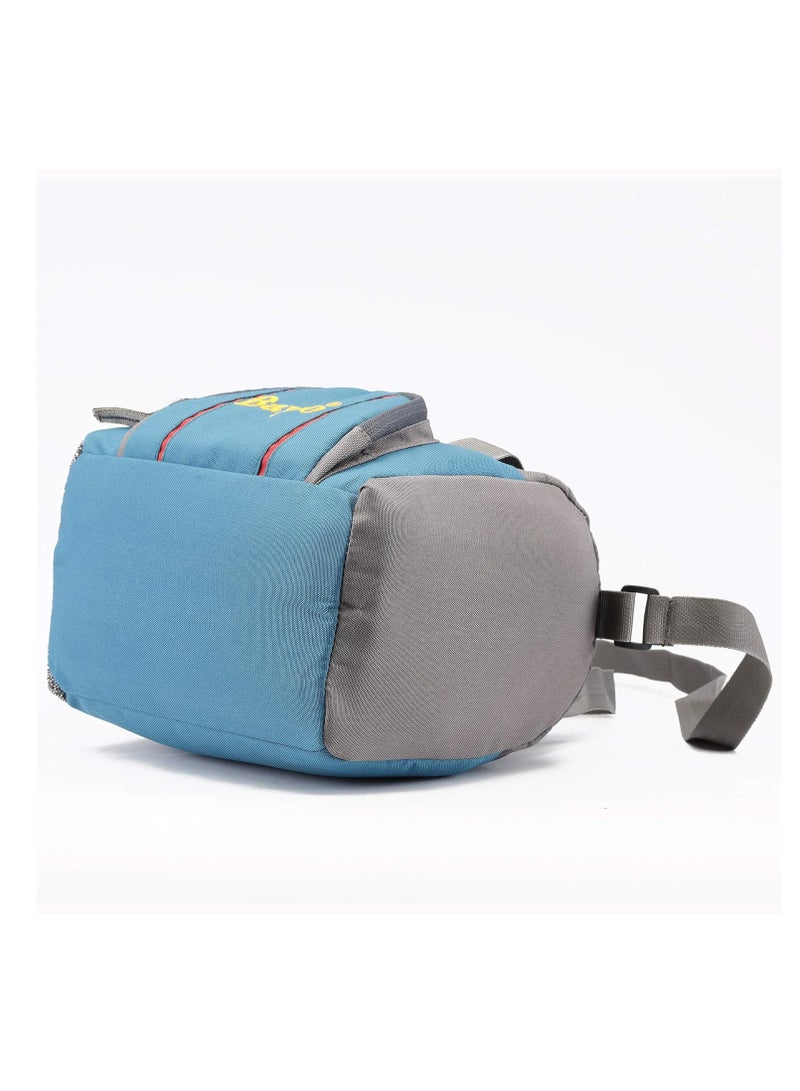Bayo Polyester Waterproof Lunch Tiffin Bag for School Office & Picnic 5 L (Sky Blue) - Image 2