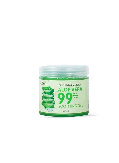 جيل صبار مهدئ ومرطب 99% طبيعي 500ml