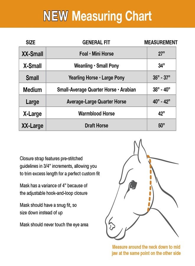 Cashel Crusader Fly Mask, Long Nose (Grey, Yearling) - Image 3