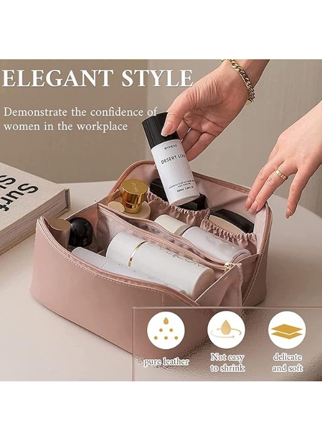 ZCM-HAPPY Portable Multifunctional Cosmetic Bag Toiletries Storage Bag - Image 4