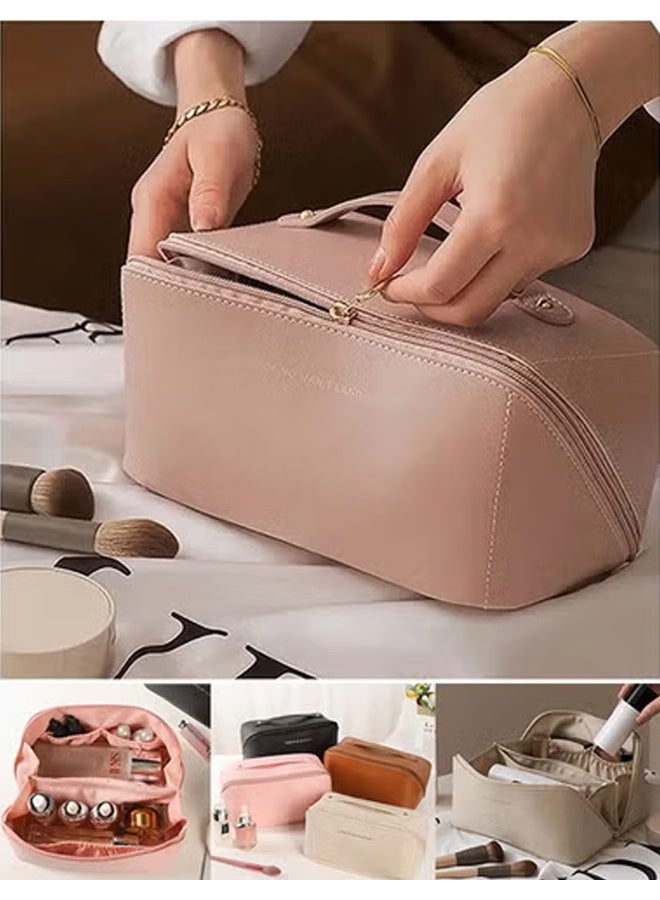 ZCM-HAPPY Portable Multifunctional Cosmetic Bag Toiletries Storage Bag - Image 1