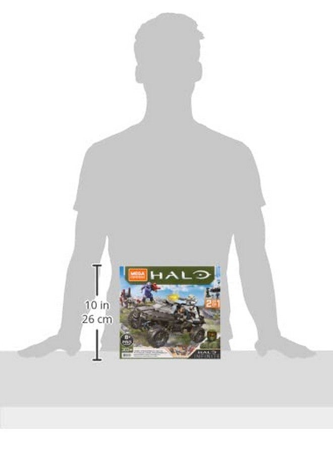 Mega Brands MEGA Halo UNSC Razorback Blitz Vehicle Halo Infinite Construction Set, Building Toys for Boys - Image 3