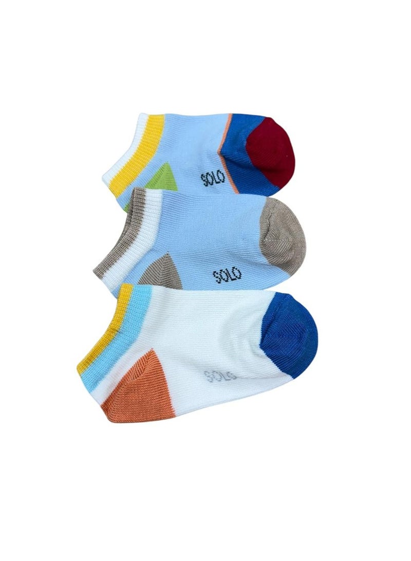 Solo Kids Boy Sneaker Designed Pack 3  - Image 1