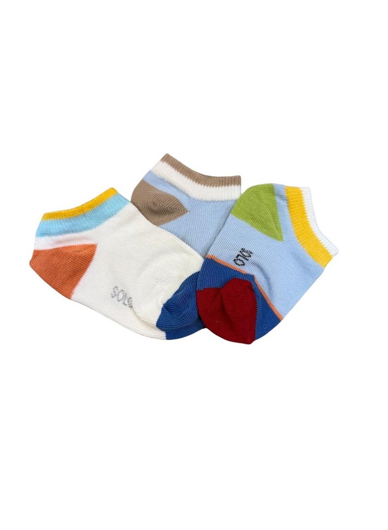 Solo Kids Boy Sneaker Designed Pack 3  - Image 2