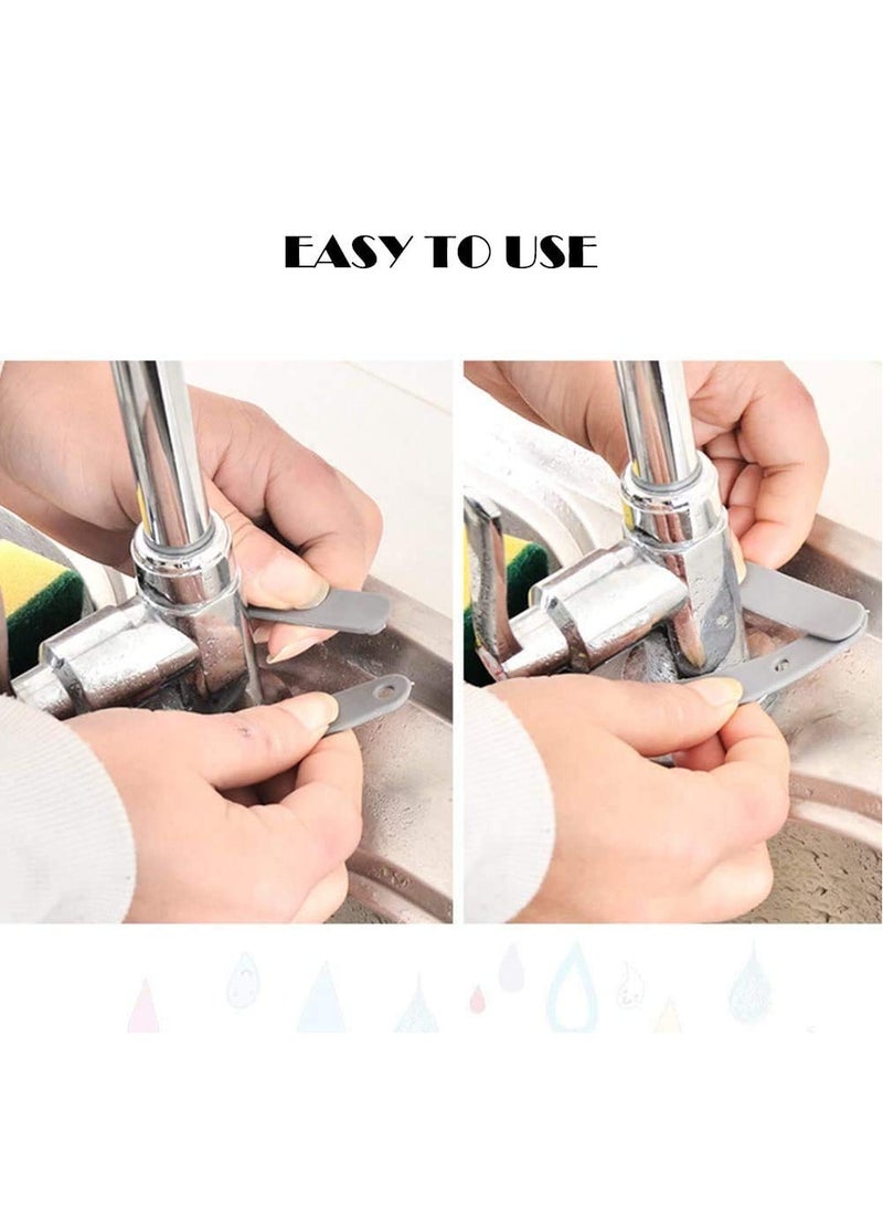 UREVO Kitchen Sink Caddy Sponge Holder Hanging Basket Organizer for Sponges Soaps Cleaning Brushes Kitchen Sink Storage for Home and Outdoor Use - Image 5